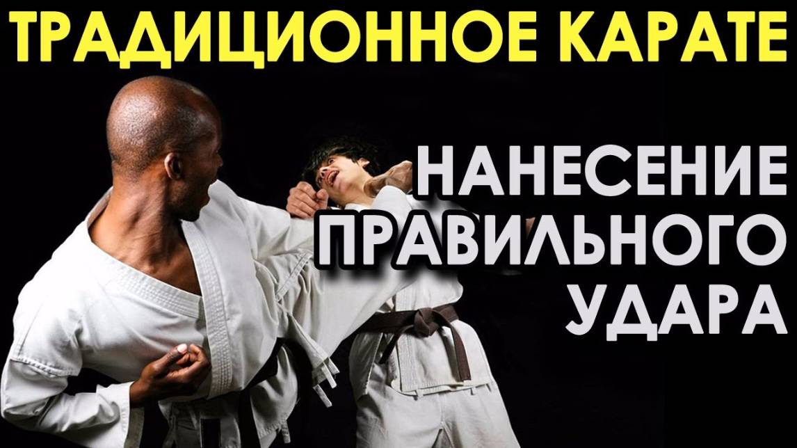 Традиционное Карате: Наука ПРАВИЛЬНОГО удара.