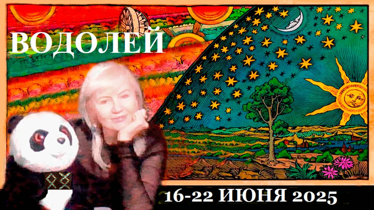 #TAROPANDAForLovers ВОДОЛЕЙ 16-22 ИЮНЯ 2025 "Не на одной странице"