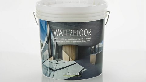 NOVACOLOR WALL2FLOOR - Copper Metal effect - Цементное покрытие. Инструкция по нанесению