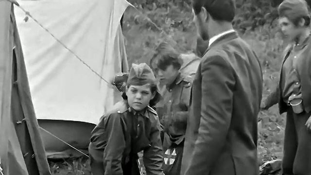 1970 год. Ялуторовск. Школьники отправились на "Зарницу"