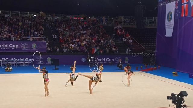 Команда России (RUS) - Художественная гимнастика - Чемпионат мира в Палаио Фалиро 2024 - 36700