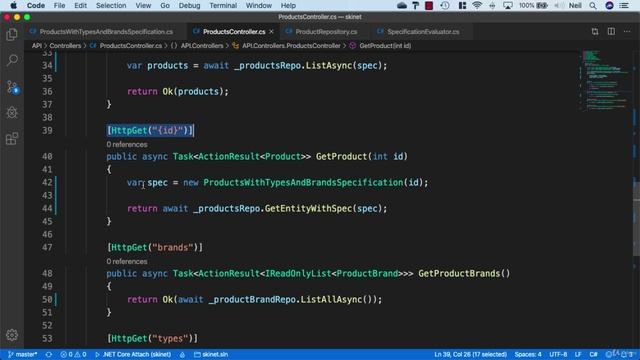 041 Using the specification methods in the controller