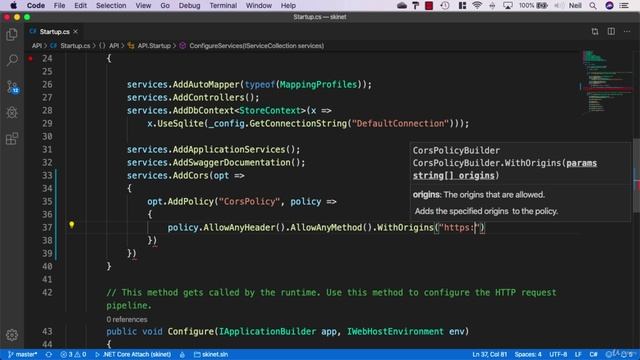 068 Adding CORS Support to the API