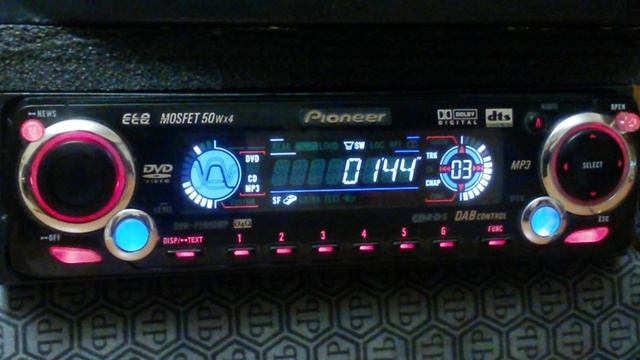 Pioneer DEH-P5550 with panel from DVH-p5000mp Pioneer deh-p5550 с панелью от dvh-p5000mp