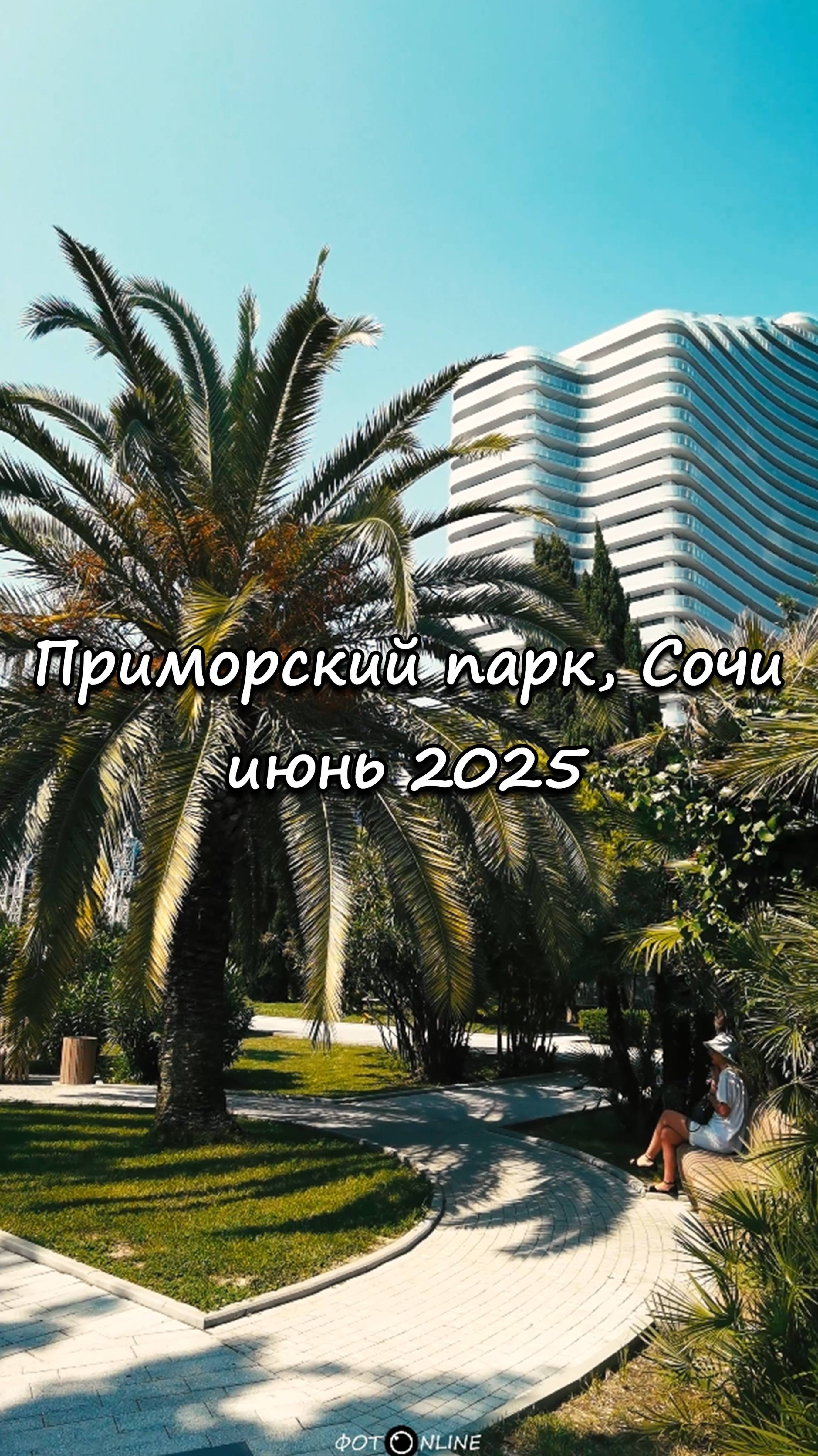 Приморский парк, Сочи. Июнь 2025