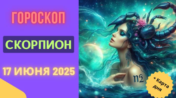 ♏ ГОРСКОП НА СЕГОДНЯ 17 ИЮНЯ ДЛЯ СКОРПИОНОВ – ГЛУБИНА ЧУВСТВ И НОВЫЕ ВЫЗОВЫ