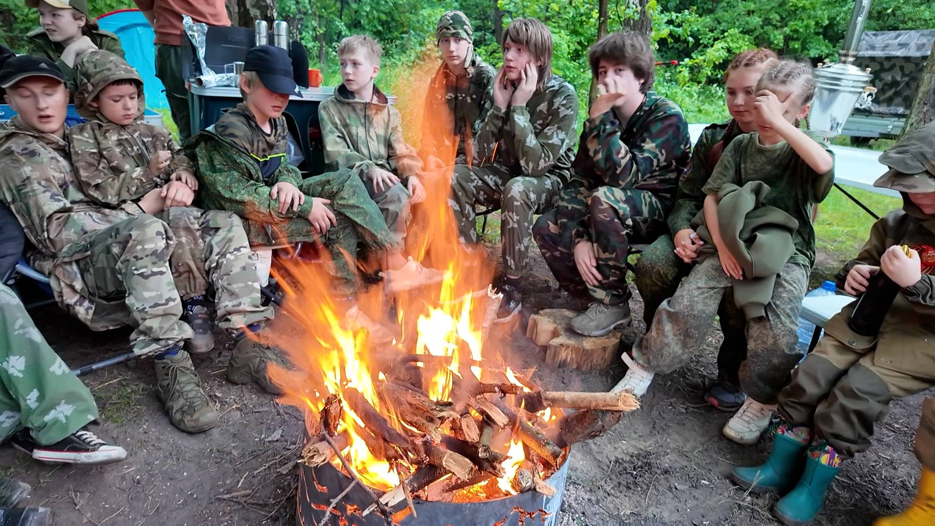В Люберцах открыли сезон военно-патриотических слетов для детей