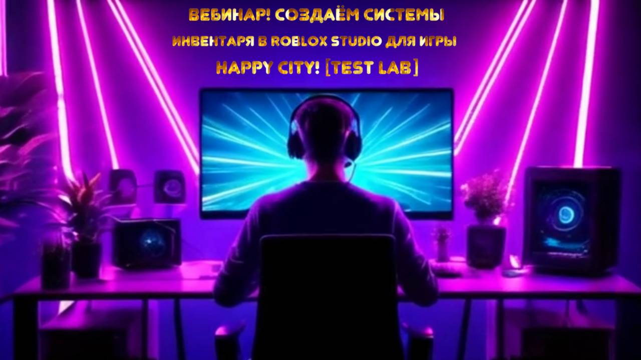 Вебинар! Создаём мощный скрипт системы инвентаря в Roblox Studio... [17.06.2025 г.] [ClickMeeting]