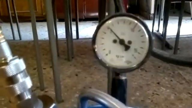 Работа компрессора