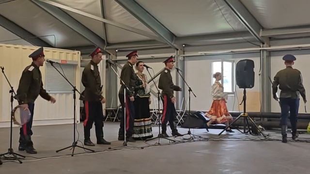 Концерт в военном госпитале