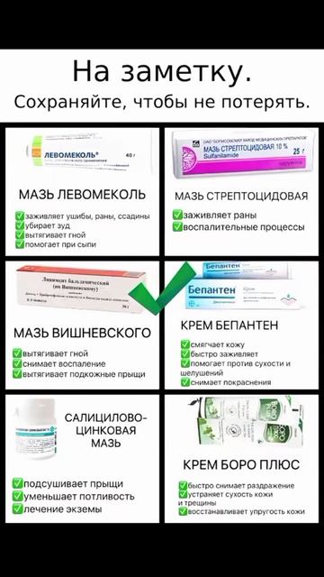 Лечебные крема и мази которые действительно работают