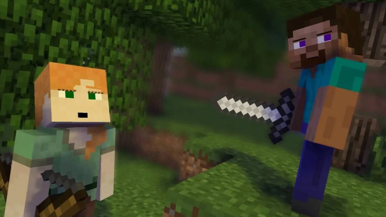 1) ИГРАЕМ В МАЙН С СЕСТРОЙ!►MINECRAFT