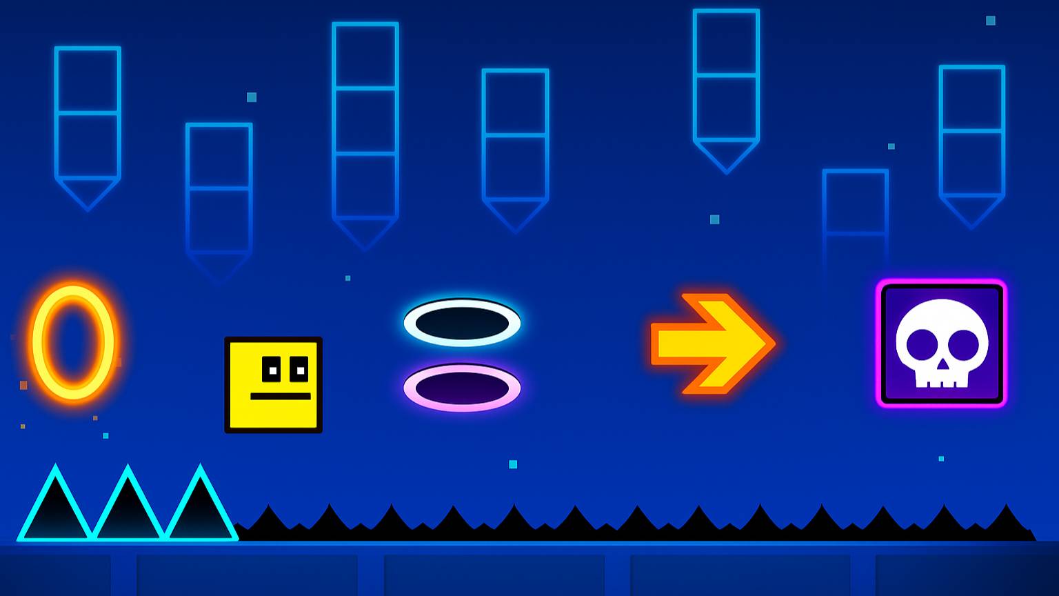 Geometry Dash, но я НЕ могу прыгать