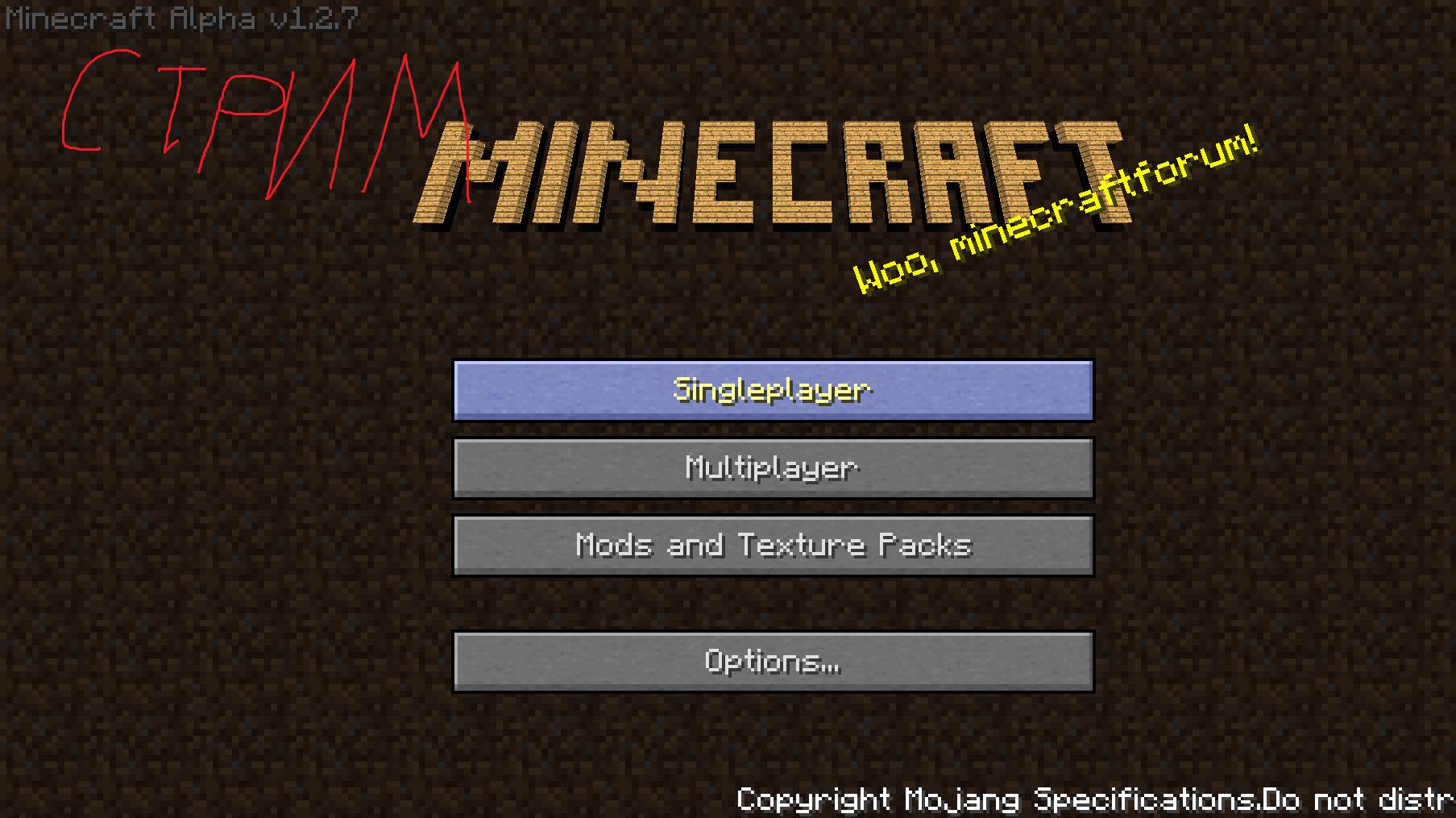 ХЕРОБРИН СЛЕДИТ ЗА НАМИ! l Minecraft Alpha 1.2.7 l Майнкрафт-стрим