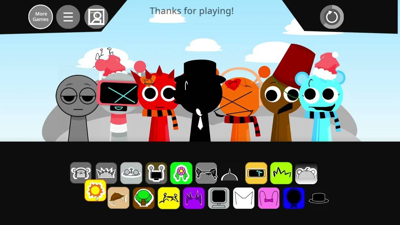 Рождественский выпуск Sinner 🎄🎅❄️ Песня из Incredibox Sprunki
