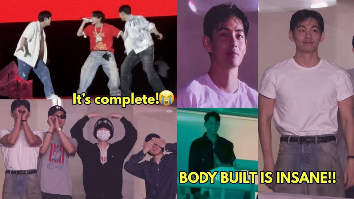 Игривый щенок Тэхён получил щекотку от Чонгука 😂 Чигу препирались и засняты все вместе 😭