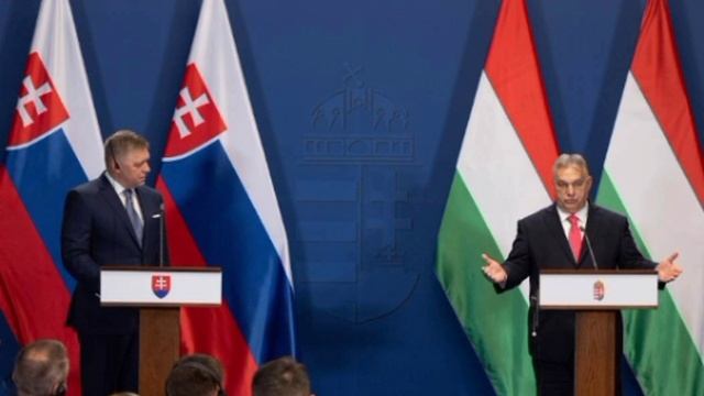 🇭🇺🇷🇺🇸🇰Словакия и Венгрия заблокировали план ЕС по отказу от российских энергоносителей.