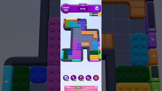 color block jam 798 уровень