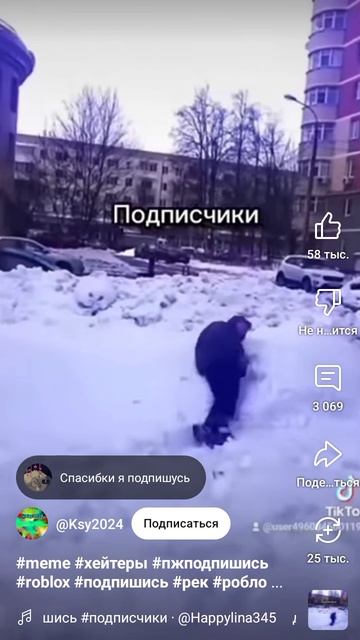 это я мои подписчики и хейтеры