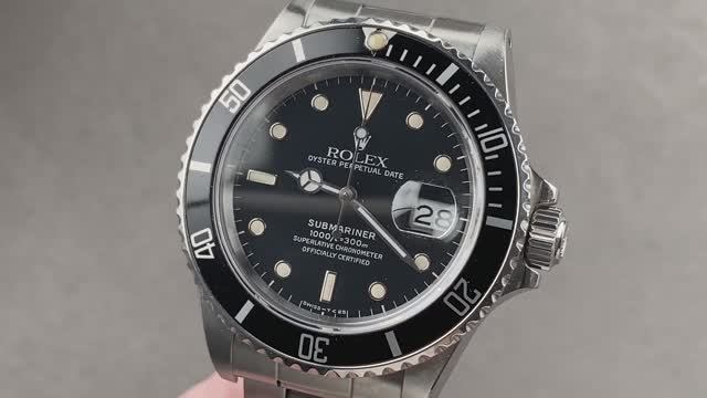 Rolex Submariner Date ref.16800 Vintage