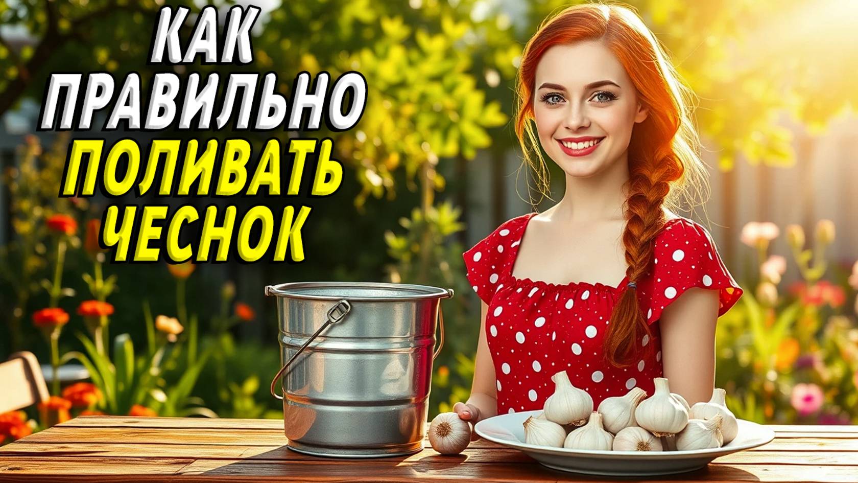 Как поливать чеснок