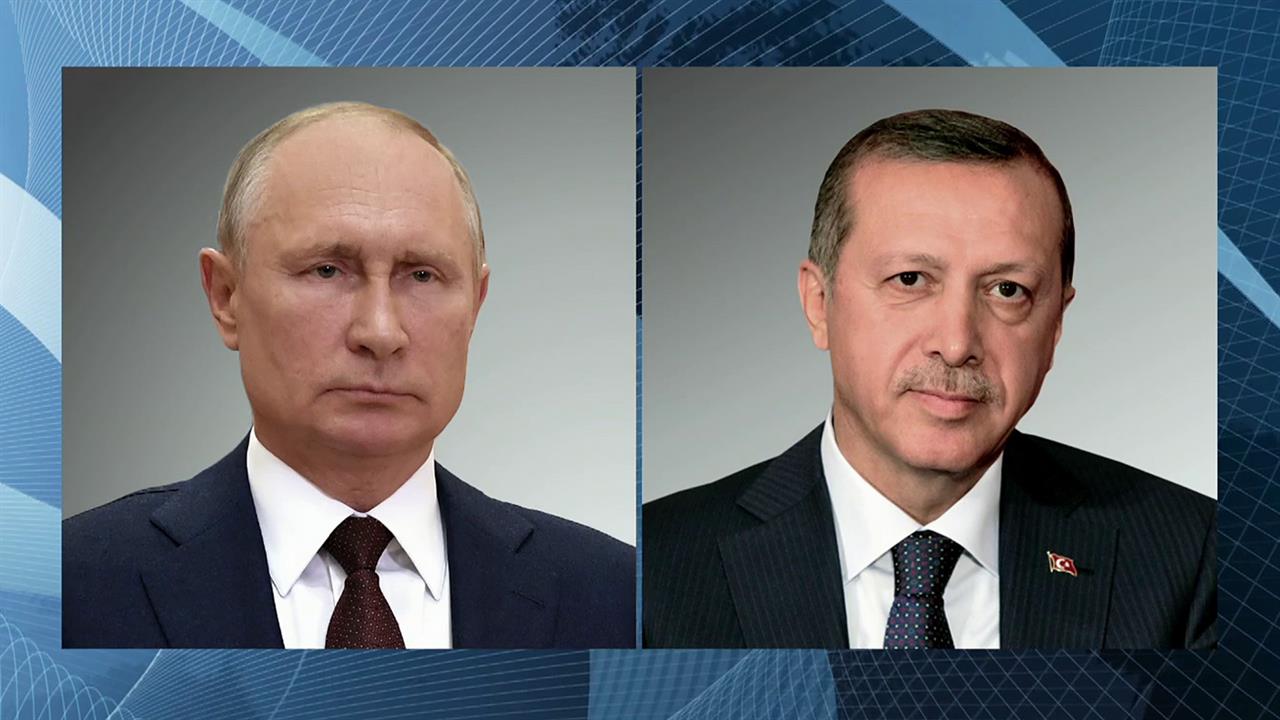 Владимир Путин поговорил по телефону с президентом Турции