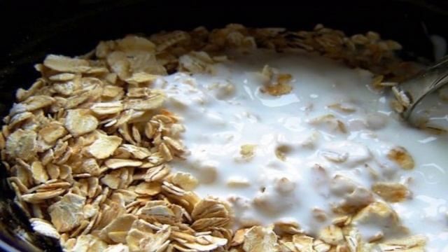 Черника с кефиром