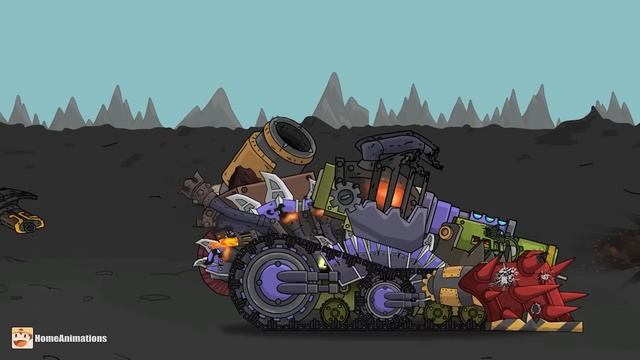 HomeAnimations – Мультики про танки  СМК - ПРОВЕРКА СИЛЫ ! сначала стреляй, а потом спрашивай...