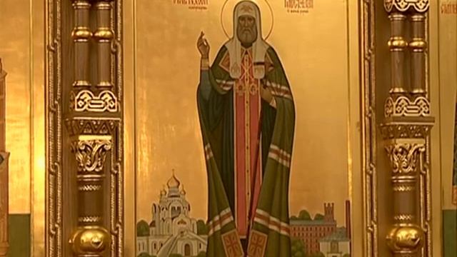 Иконостас Троицкого храма г.  Реутов, придел святителя Тихона
