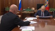 Михаил Развожаев доложил Владимиру Путину об экономических показателях Севастополя за первый квартал