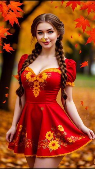 Осеннее настроение. НейроАрт.