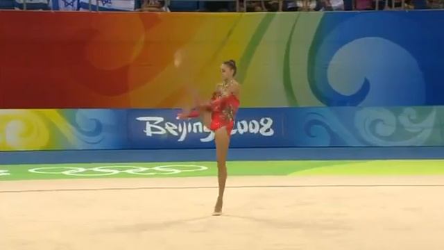 Евгения Канаева Пекин 2008 Перчатки - видео о художественной гимнастике