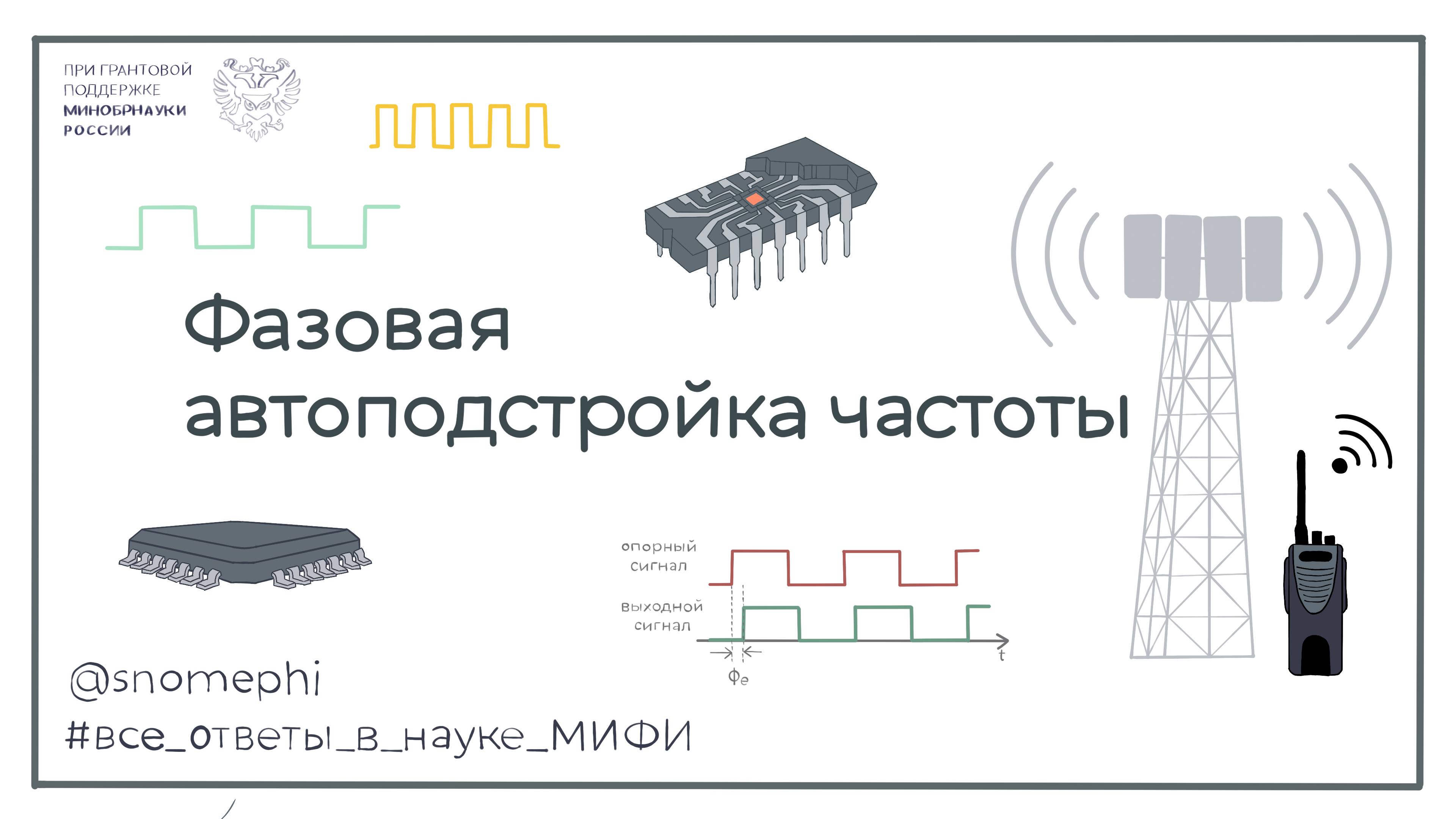 Фазовая автоподстройка частоты | Все ответы в науке