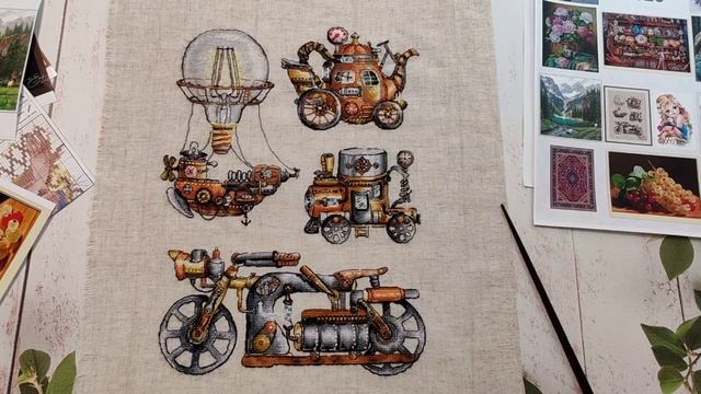 Вышивальная неделя. Июнь. 22-25