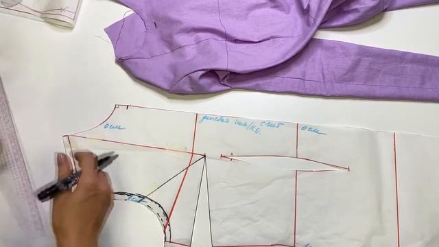 ПОШИВ ПЛАТЬЯ  ПОСТРОЕНИЕ ВЫКРОЙКИ  Моделирование горловины