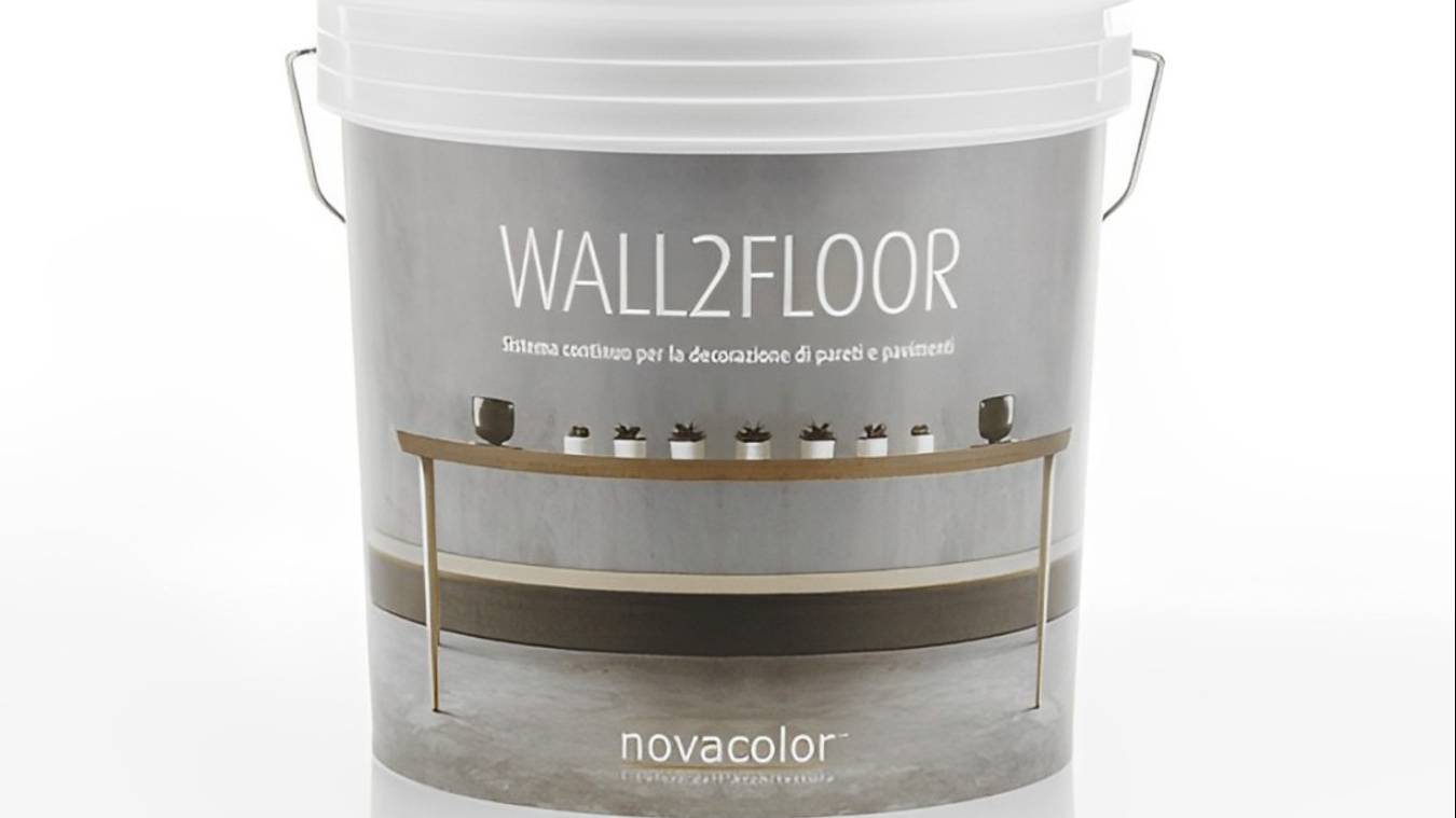 NOVACOLOR WALL 2 FLOOR цементное покрытие. Инструкция по нанесению