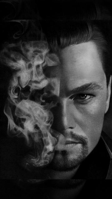 Pencil portrait. Realism, hyperrealism. Pencil drawing