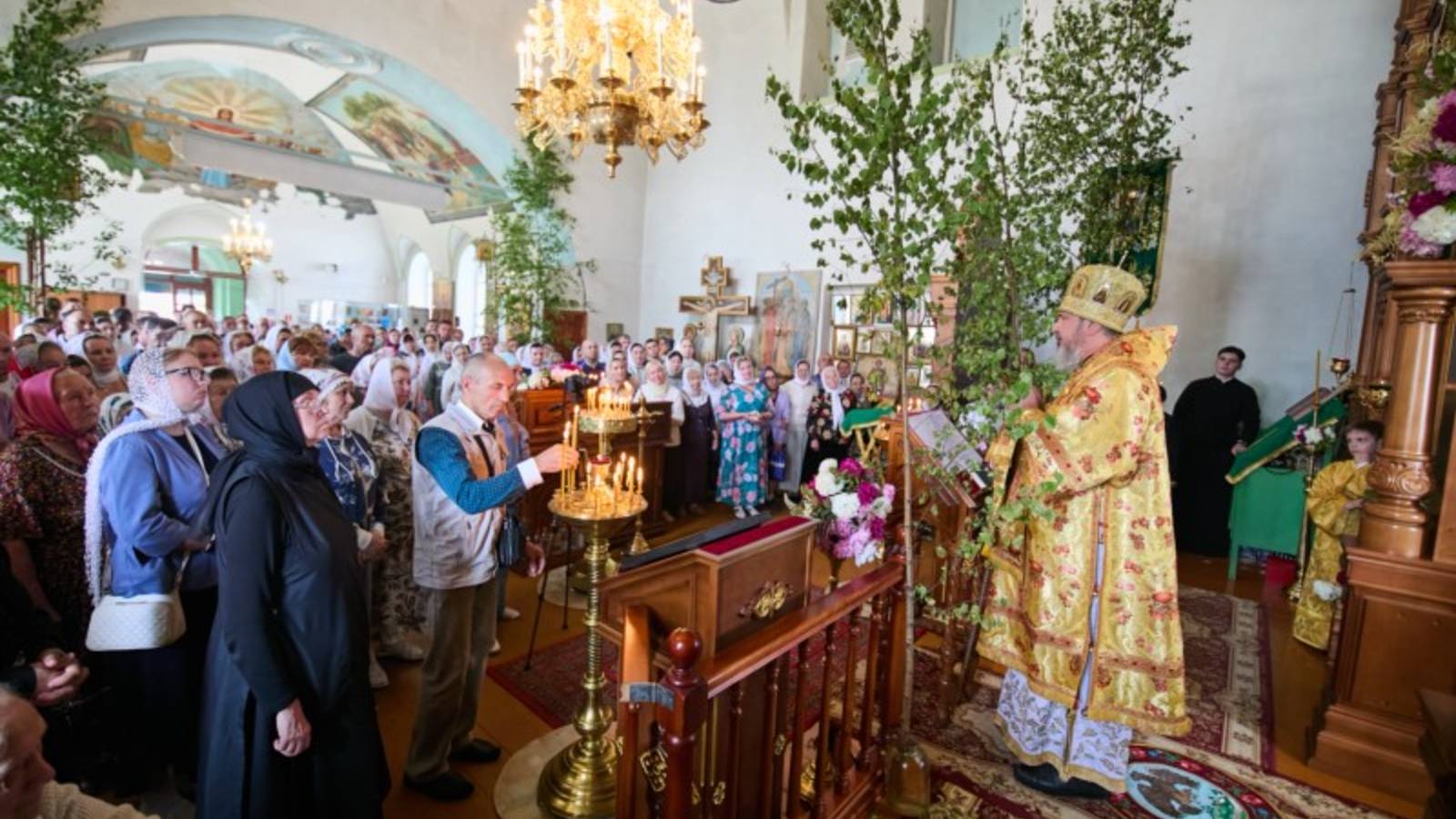 Слово митрополита Савватия в день Всех святых  храме с.Большой Сундырь  16.06.2025г