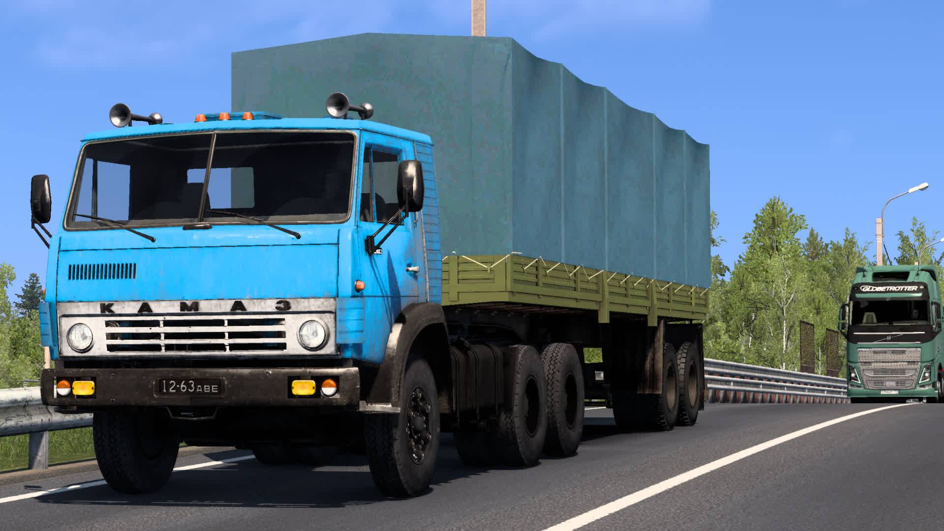 333 / ETS 2 1.53 / Русская сборка / КАМАЗ 5410 / В Казахстан.