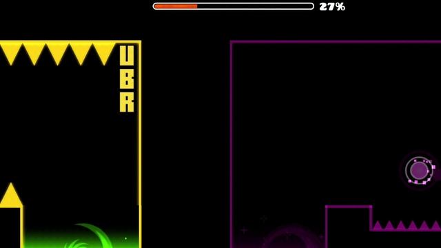 прохожу Geometry Dash subzero Извините в конце был баг