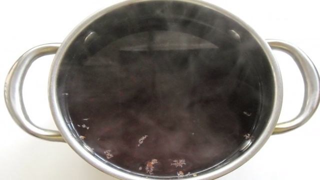 Черносмородиновый кисель