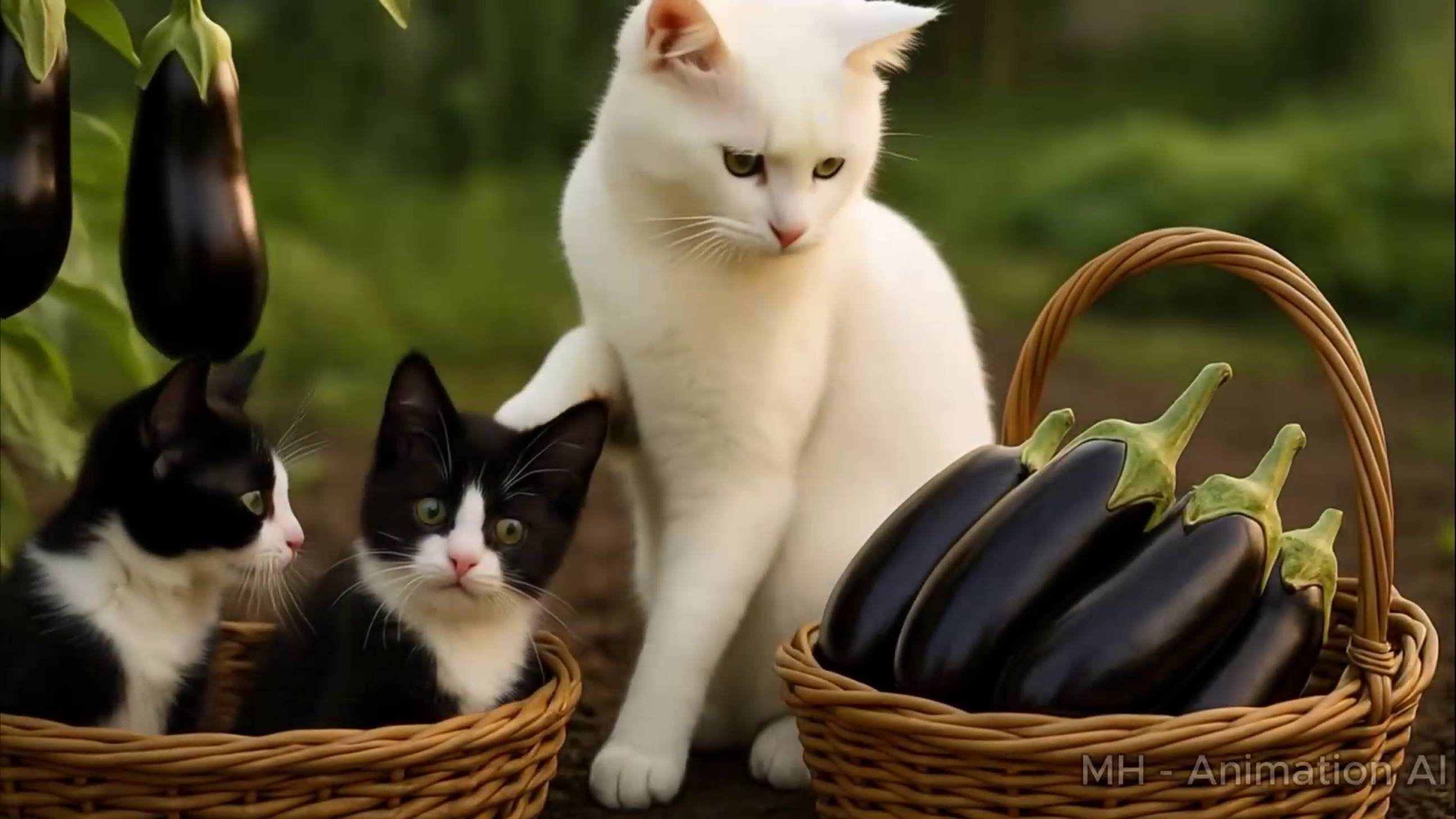 Котики и баклажаны