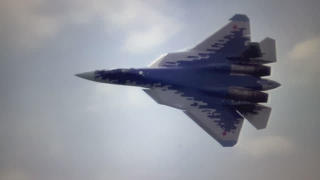 4К Су-57 Авиашоу Китай 🇷🇺 🇨🇳 Ноябрь, 2024.