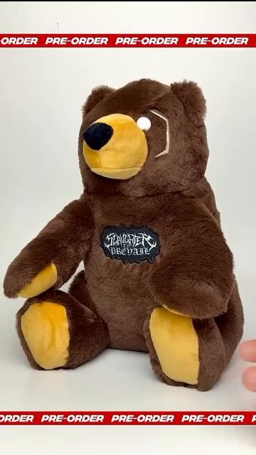 A very soft  cuddly …. Grizzly??? ️ Available now link in bio, while stocks last