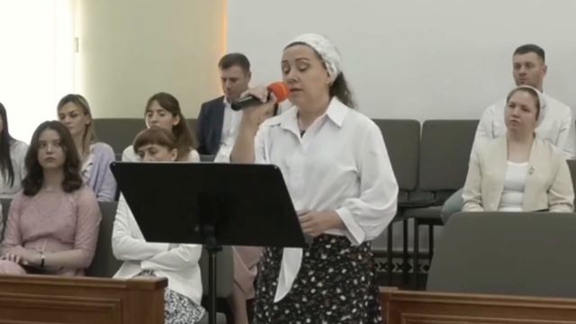 "Гефсиманский сад", христианская песня / исп. Посметная Татьяна