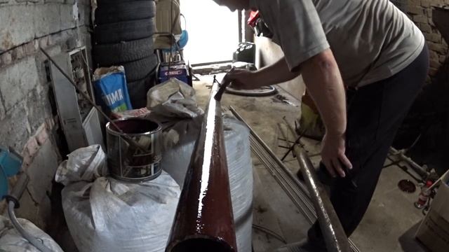 ЖИВЕМ В ДЕРЕВНЕ!!ЗАРЯДИЛИ ДОЖДИ!!ТРУБЫ КРАШУ В САРАЕ!!