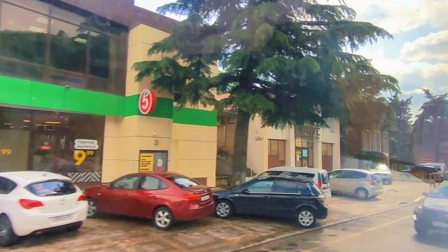 От Сочи до Горского за полчаса 😉👌 погода не радует 🌧️