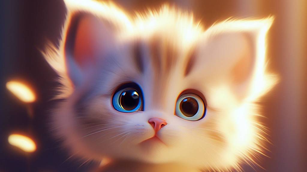 Милый котенок