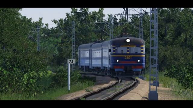 Slavic train but its Transport Fever 2