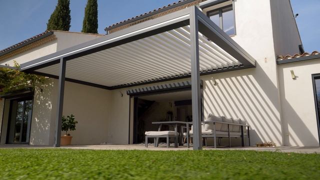 Биоклиматическая пергола от Golden Terrace
